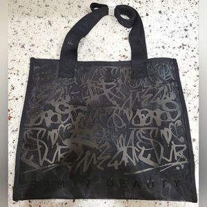 Fenty Beauty Black Tote Bag